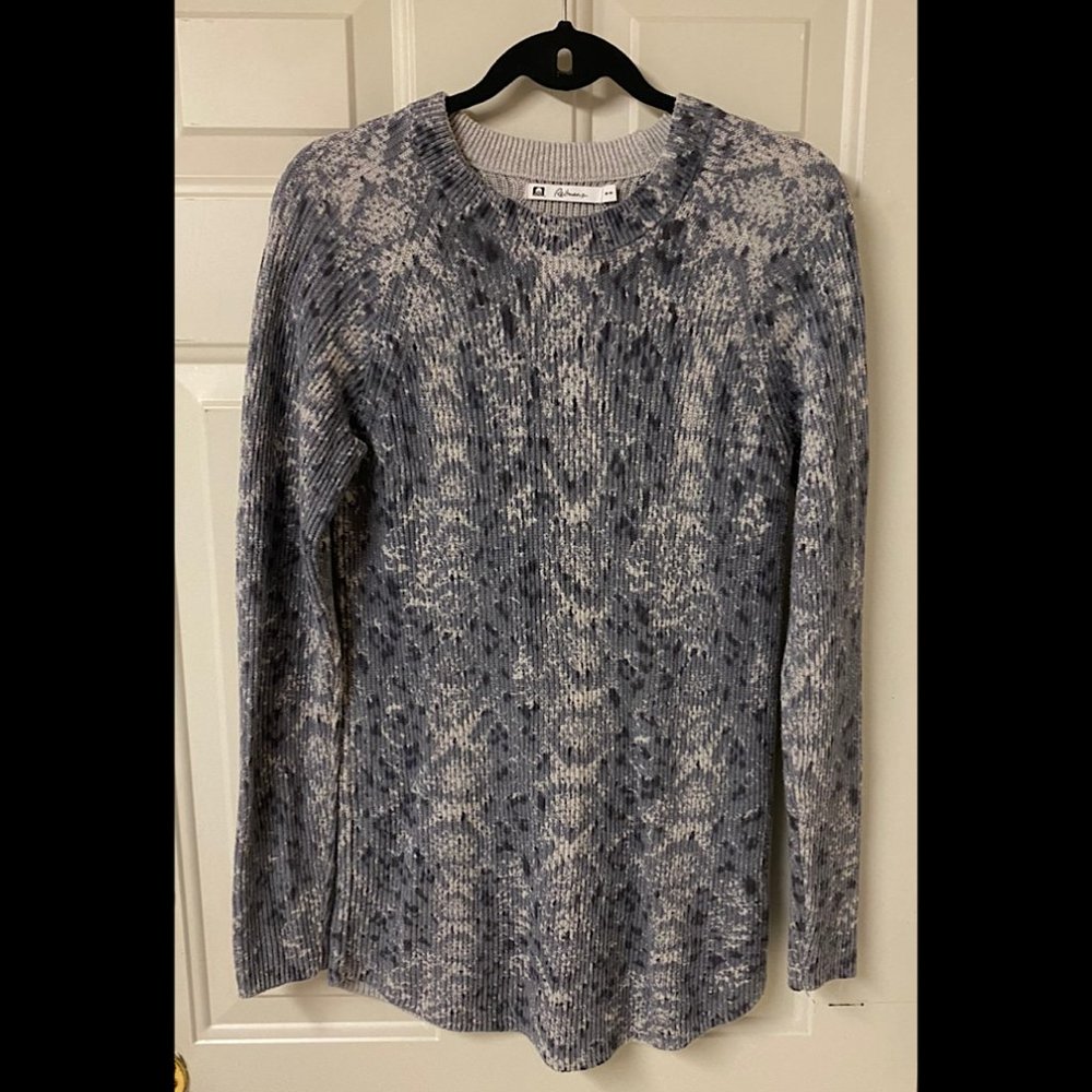 Reitmans 100% Cotton Leopard Print Sweater Medium